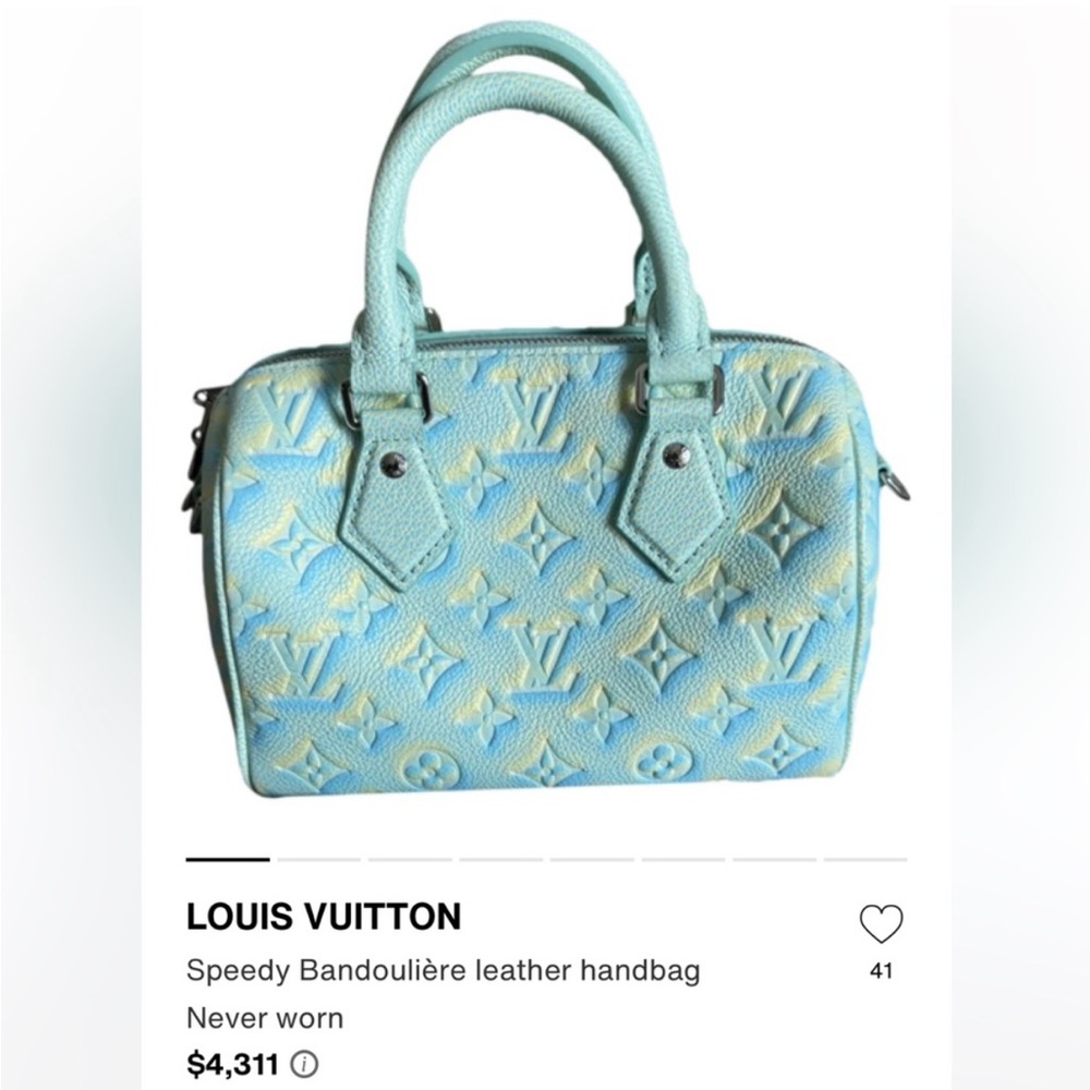 Louis Vuitton Empreinte monogram Stardust Speedy Bandouliere 20 top handle xbody - Picture 15 of 15